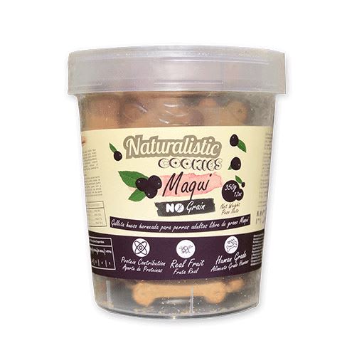 Naturalistic Dog Galleta Forma De Hueso Maqui 350Gr