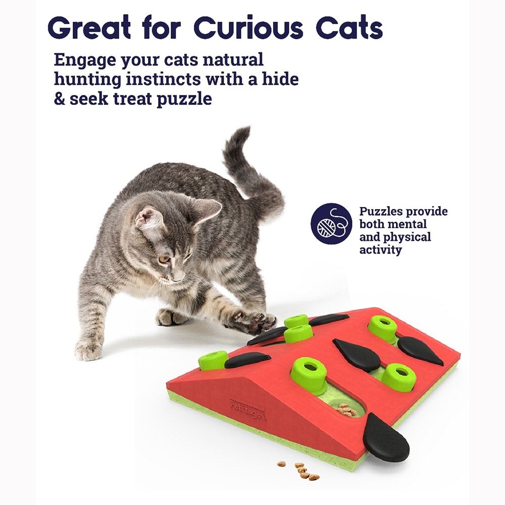 Nina Ottosson Puzzle Melon Madness Nivel 2 Juguete para Gatos