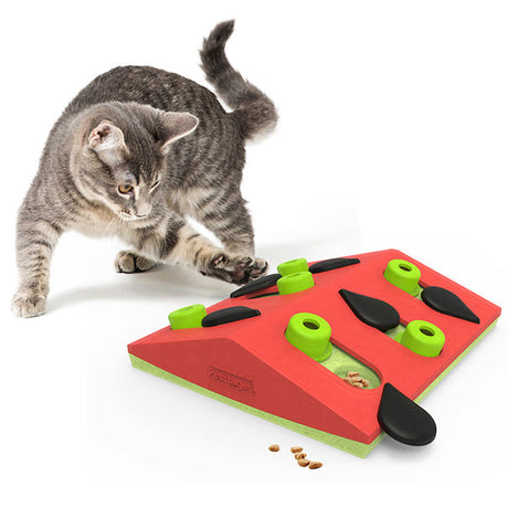 Nina Ottosson Nina Ottosson Puzzle Melon Madness Nivel 2 Juguete Para Gatos