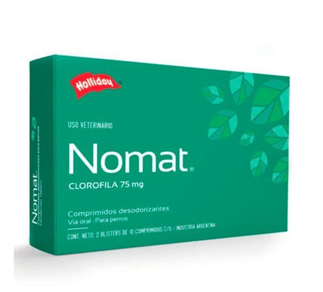 Nomat Clorofila 75 Mg 20 Comprimidos