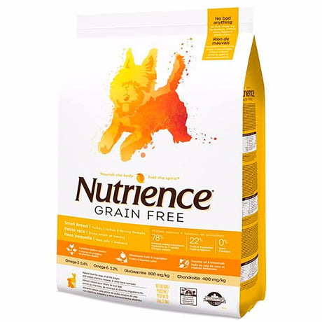 Nutrience Dog Grain Free Pavo Pollo Arenque Small 5Kg