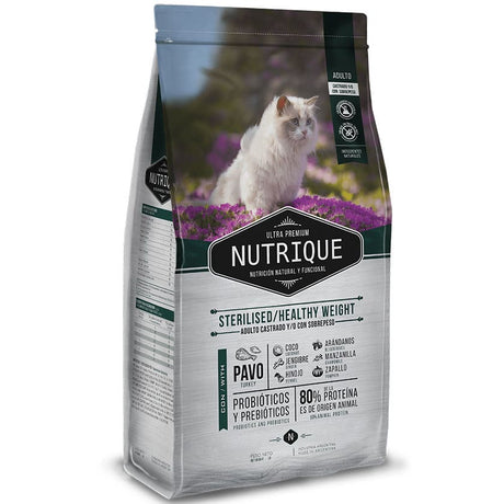 Comida para Gatos Nutrique Cat Sterilized 2Kg