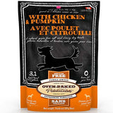 Oven Baked Dog Grain Free Chicken Pumpkin Treats 227Gr