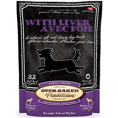 Oven Baked Dog Liver Treats 227Gr