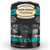 Lata Oven Baked Perro Pate Salmon 354Gr