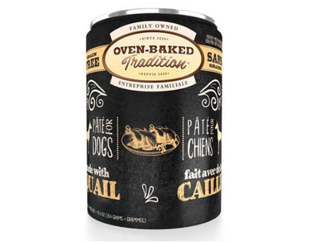 Lata Oven Baked Perro Pate De Codorniz Quail 354Gr