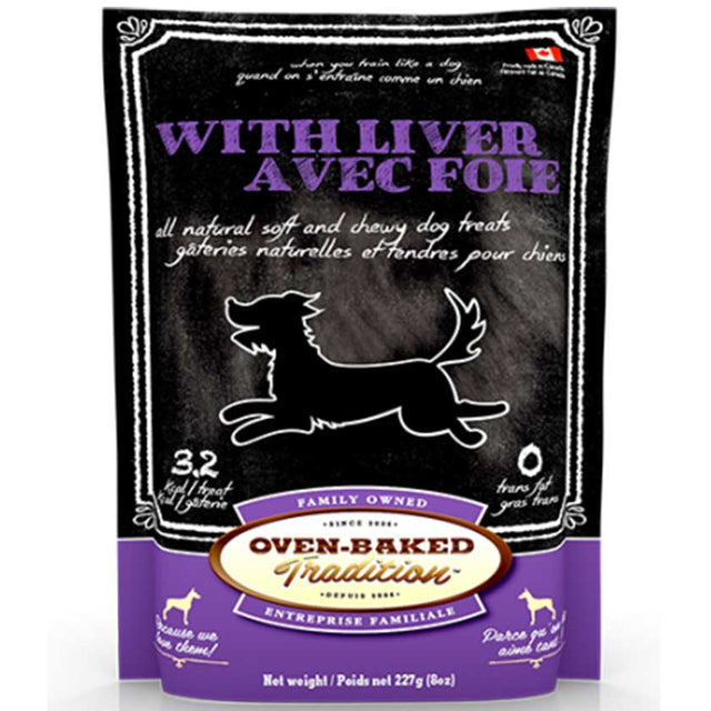 Oven Baked Dog Liver Treats 227Gr