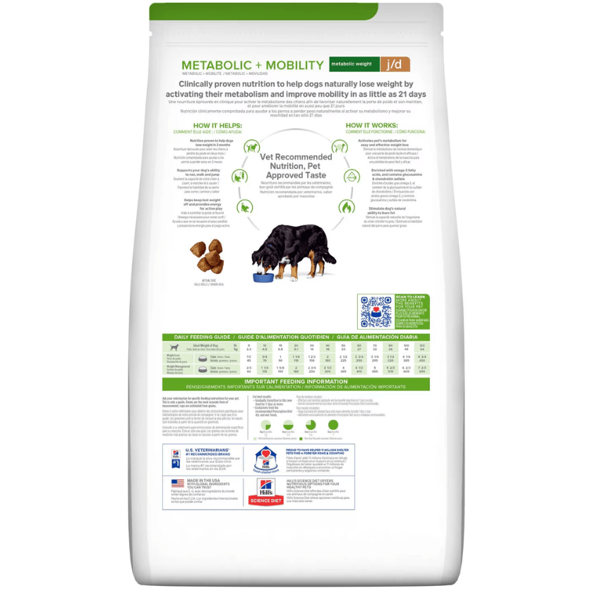 Hills Metabolic Mobility Canino – NovaPet