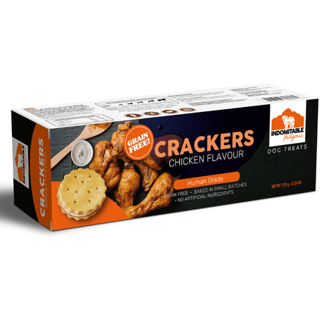 Galletas Indomitables Perro Crackers Pollo 120 Gr