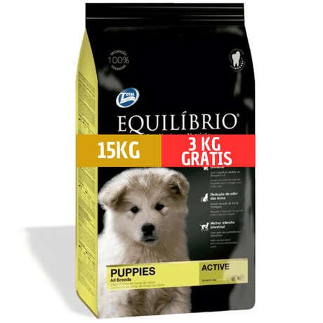 Equilibrio Dog Jr All Breed 15 Kg 3 Kg