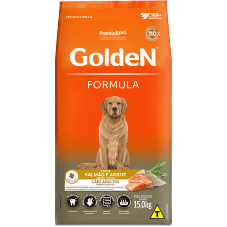Golden Formula Perro Adulto Salmon Y Arroz 15 Kg