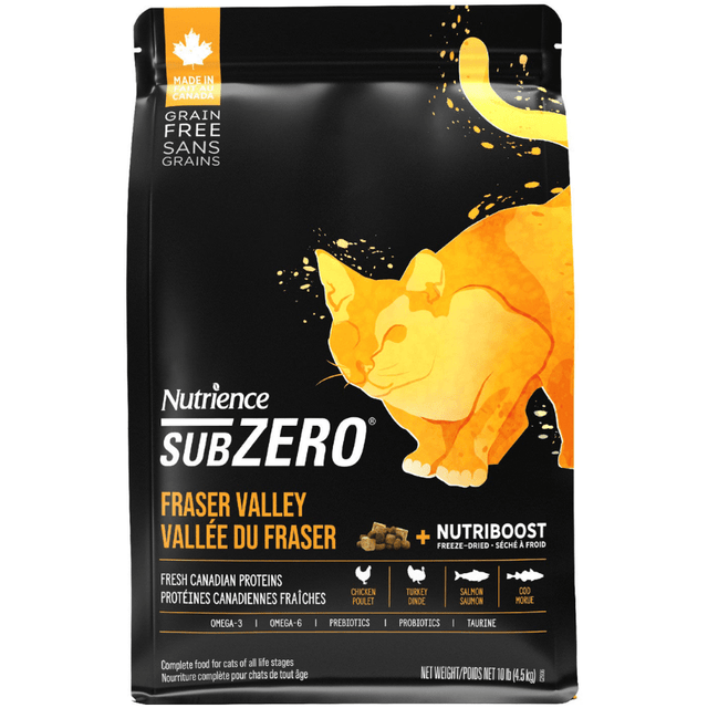 Nutrience Cat Subzero Fraser Valley 4 5Kg