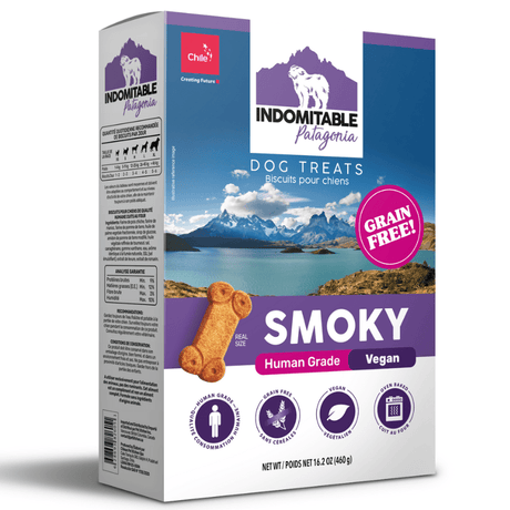 Indomitable Perro Galletas Horneadas Grain Free Smoky 460 G