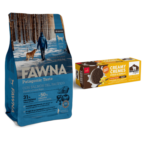 Pack Especial Fawna Senior 3Kg Galletas Vainilla Indomitable De Regalo