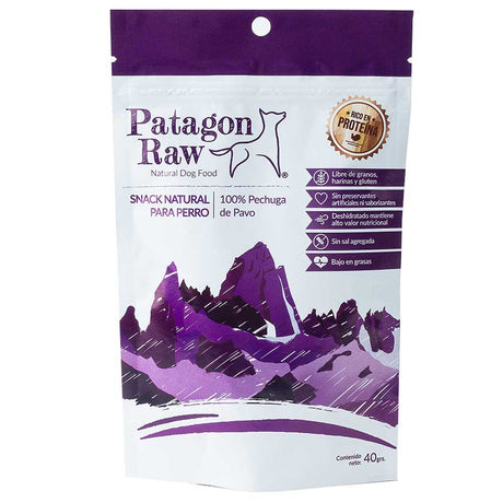 Patagon Raw Para Perros Sabor Pechuga De Pavo 40Gr