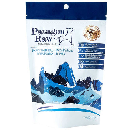 Patagon Raw Para Perros Sabor Pechuga De Pollo 40Gr