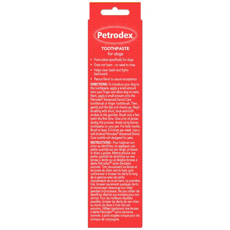 Toothpaste Dog Peanut Flavor Sentry Petrodex 71Gr