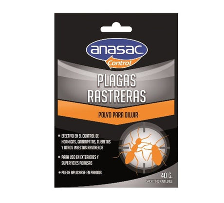 Control de Plagas Anasac Control De Plagas Rasteras 40Gr