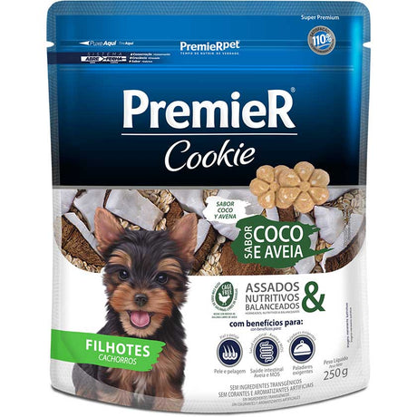 Premier Cachorros Razas Pequenas Sabor Coco Y Avena 250Gr