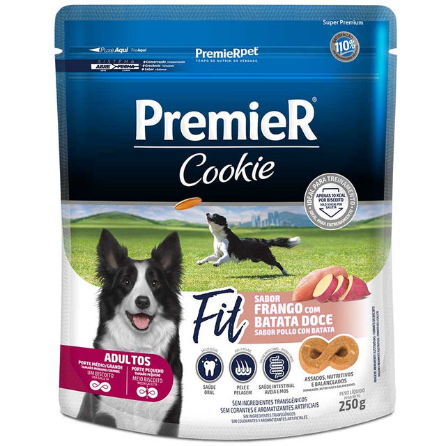  Premier Fit Cookie Adultos Fit Pollo Y Papa 250Gr