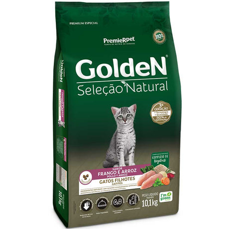 Premier Golden Para Gatitos Sabor Pollo Y Arroz 10 1Kg