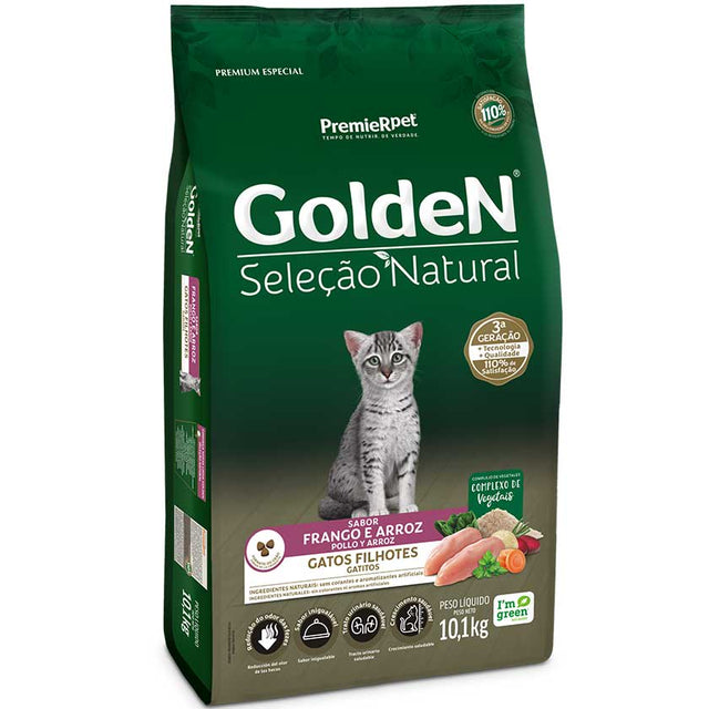 Premier Golden Para Gatitos Sabor Pollo Y Arroz 10 1Kg
