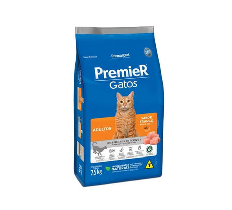 Premier Gatos Adultos Sabor Pollo 7 5Kg
