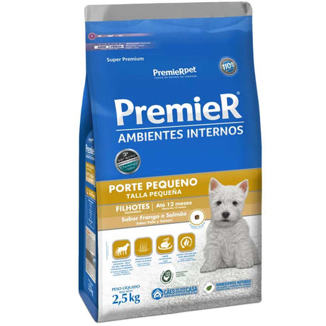 Premier Perros Cachorros Raza Pequena Sabor Pollo Y Salmon 2 5Kg