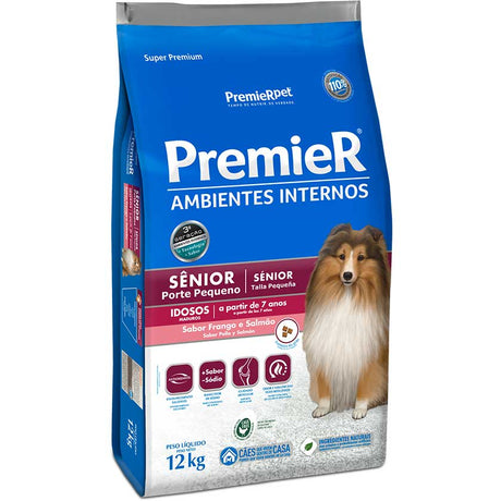 Premier Perros Senior Raza Pequena Sabor Pollo Y Salmon 12Kg