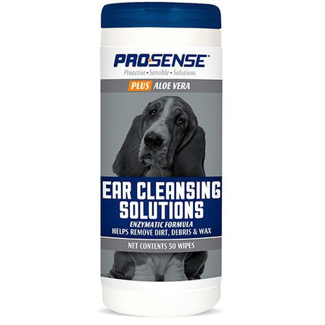Higiene y Belleza para Perros Prosense Plus Ear Wipes 50Un