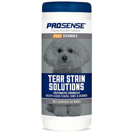 Higiene y Belleza para Perros Prosense Plus Tear Stain Wipes 50Un