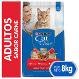 Purina Cat Chow Adultos Carne Con Defense Plus 8Kg
