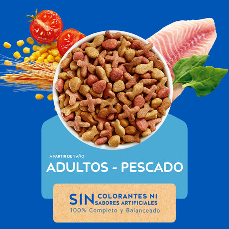 Purina Cat Chow Adultos Pescado Con Defense Plus 3Kg
