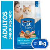 Purina Cat Chow Adultos Pescado Con Defense Plus 8Kg