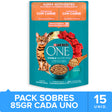 Purina One Pouch Gato Adulto Esterilizado Sabor Carne 85Gr Pack 15 Unidades