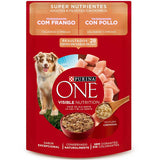Purina One Pouch Perros Adultos Y Cachorros Sabor Pollo 85Gr