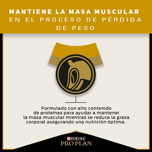  Purina Pro Plan Adulto Raza Mediana Y Grande Reduced Calorie 12 Kg