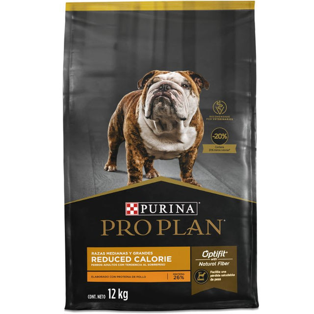  Purina Pro Plan Adulto Raza Mediana Y Grande Reduced Calorie 12 Kg