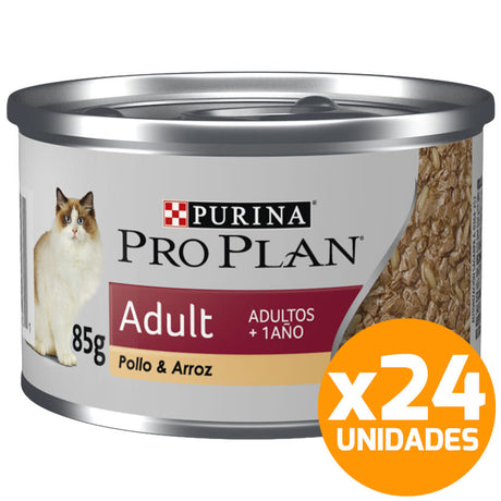 Purina Pro Plan Lata Gato Adulto Pack 24 Unidades