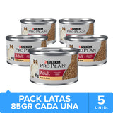 Purina Pro Plan Lata Gato Adulto Pack 5 Unidades