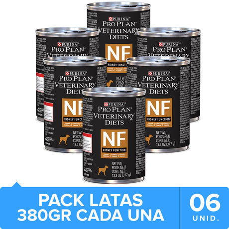 Purina Pro Plan Nf Kidney Function Canino Lata 380Gr Pack 6 Unidades