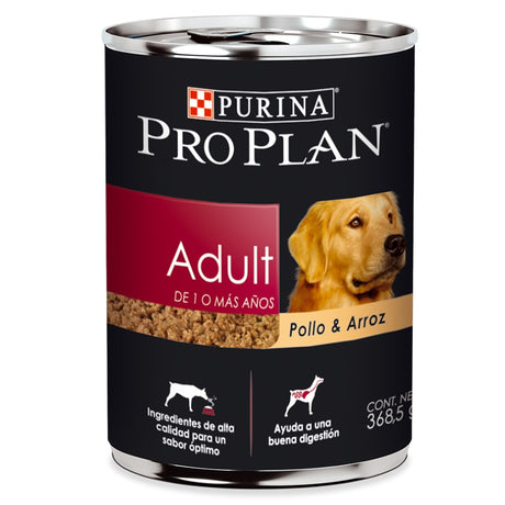 Alimento para Perros Purina Pro Plan Perro Adulto Lata 368 5Gr