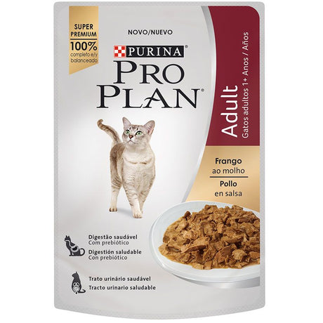 Purina Pro Plan Pouch Adult Cat Pollo En Salsa 85Gr