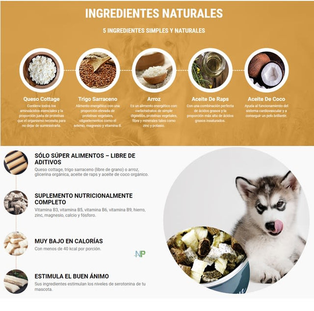 Snack Qchefs Dental Crocante Suave 75Gr