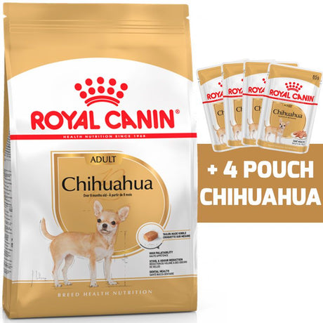 Royal Canin Chihuahua Adulto 1Kg 4 Royal Canin Chihuahua Adulto Pouch 85Gr
