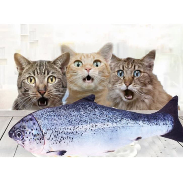  Peluche Salmon Con Catnip 60Cm