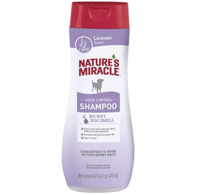 Natures Miracle Shampoo Lavanda Control De Olor 473Ml