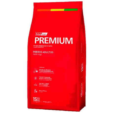 Alimento para Perros Vitalcan Premium Perro Adulto 15 Kg