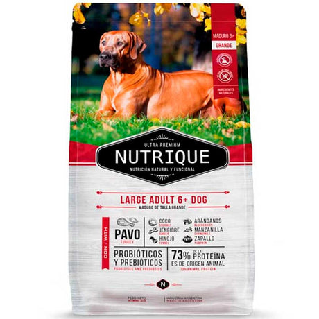 Nutrique Large Adult 6 Dog 15Kg