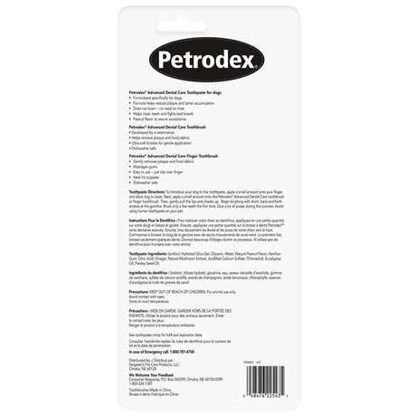 Dental Care Natural Dog Peanut Sentry Petrodex Kit